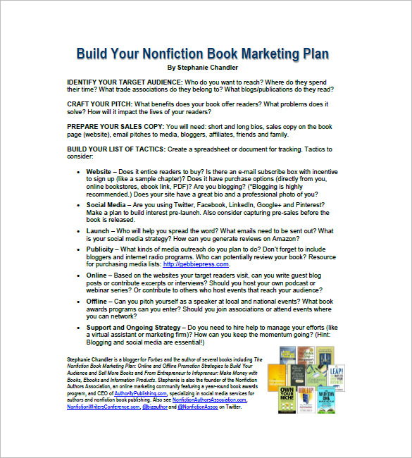 kindle ebook marketing plan