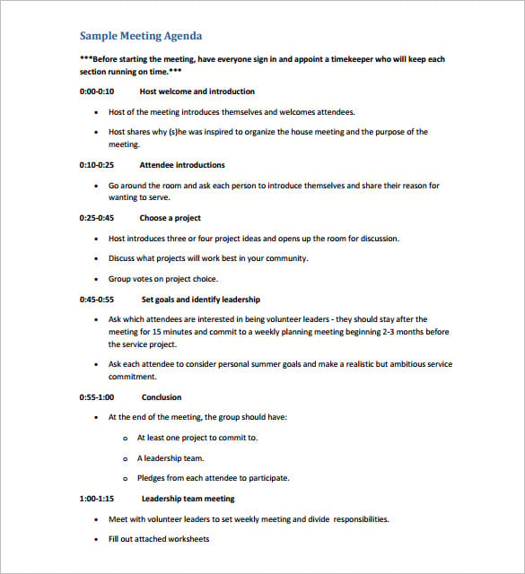 event meeting agenda schedule template pdf download