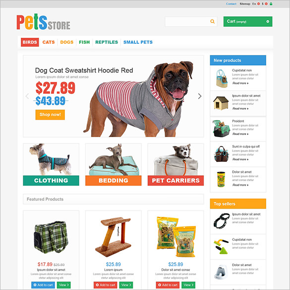 everything your pet needs prestashop theme