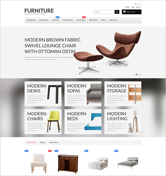 10+ Interior Design PrestaShop Themes & Templates