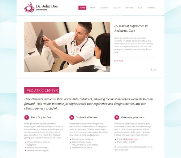 responsive-doctor-html5-php-template
