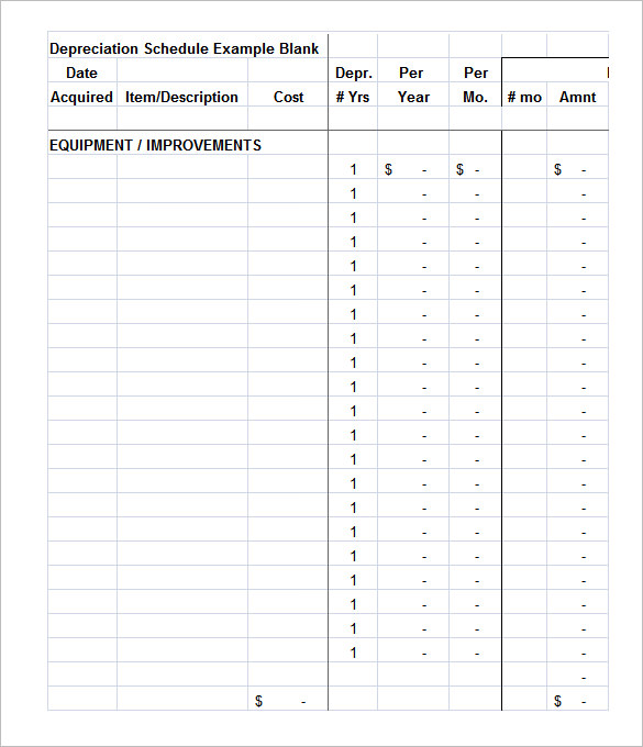 53+ Sample Schedule Templates - Pdf