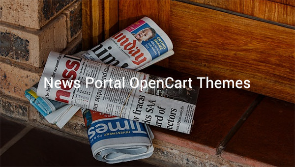 news portal opencart themes