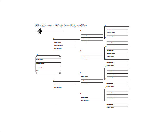 Large Family Tree Template - 13+ Word, Excel, Format Download!