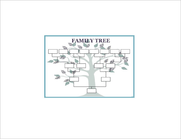 Large Family Tree Template - 13+ Word, Excel, Format Download!