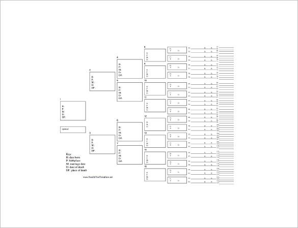 Large Family Tree Template - 13+ Word, Excel, Format Download! | Free ...