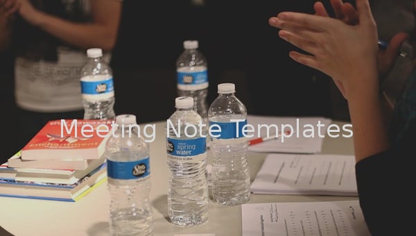 meeting note template