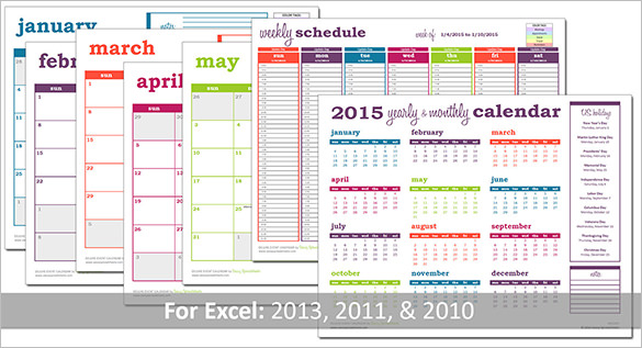 Calendar Template 41 Free Printable Word Excel PDF PSD Indesign 