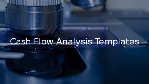 cash flow analysis templates