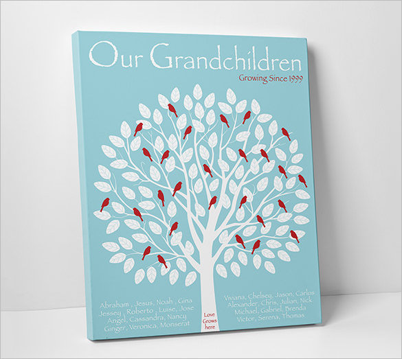 family tree book template free