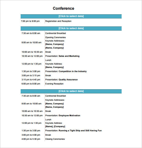 free download seminar conference template pdf format