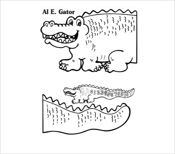 simple alligatore template