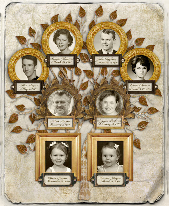 3 Generation Family Tree Template – 10+ Free Sample, Example, Format ...