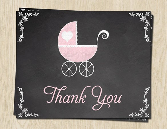 thank you note for baby shower gift