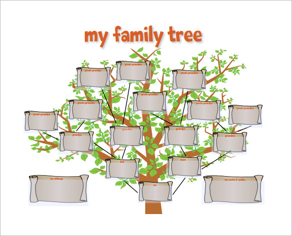 Kids Family Tree Template – 10+ Free Sample, Example, Format Download!