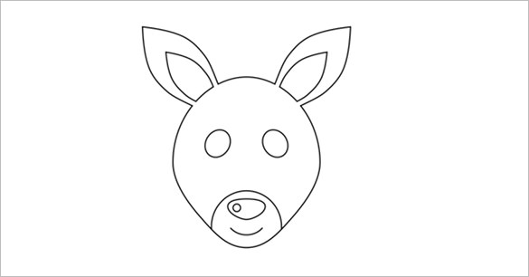 16+ Kangaroo Templates, Crafts &amp; Colouring Pages