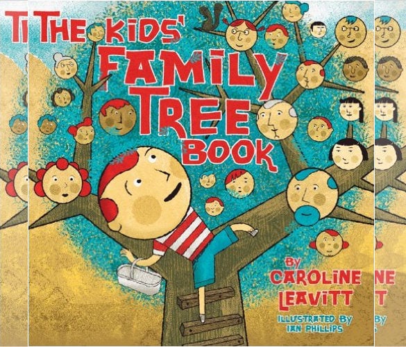 kids family tree book sample template