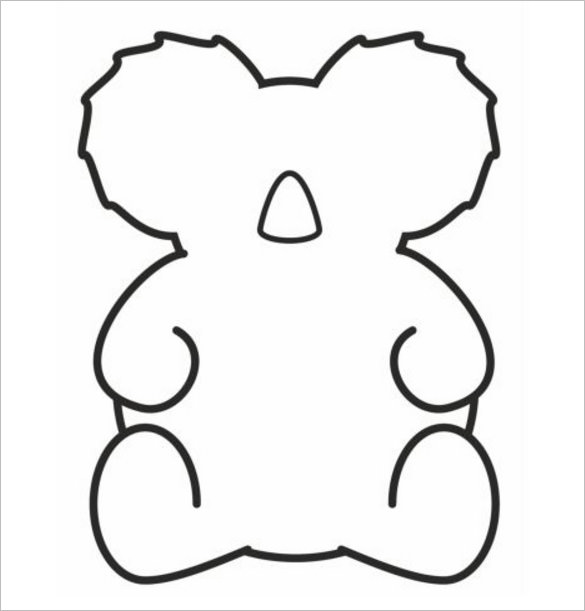 12 Koala Templates Crafts Colouring Pages