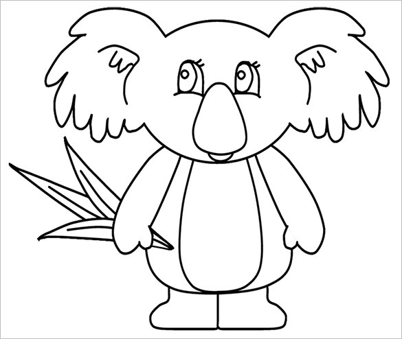 12+ Koala Templates, Crafts &amp; Colouring Pages