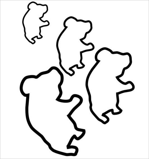 12+ Koala Templates, Crafts &amp; Colouring Pages