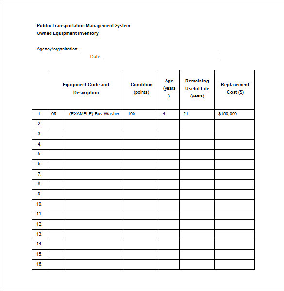 Maintenance Schedule Template 20 Free Sample Example Format Download 