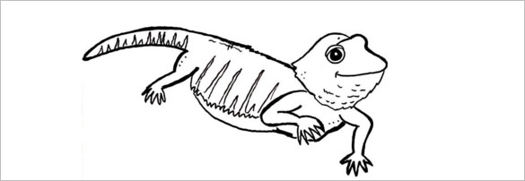 20+ Lizard Templates, Crafts &amp; Colouring Pages | Free &amp; Premium Templates