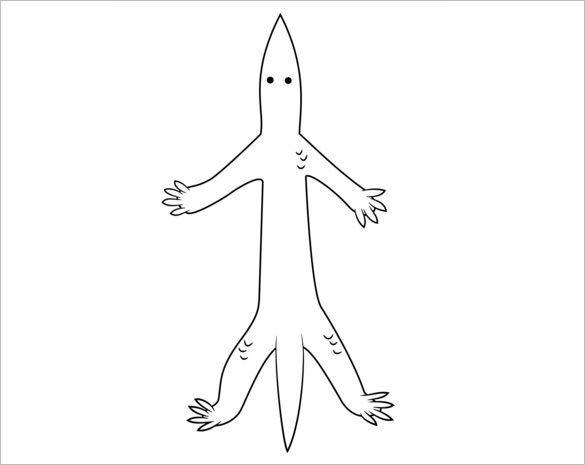 20+ Lizard Templates, Crafts &amp; Colouring Pages