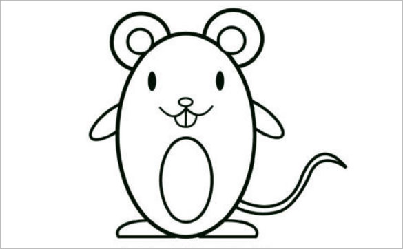 14+ Mouse Templates, Crafts & Colouring Pages - PDF, JPG | Free ...