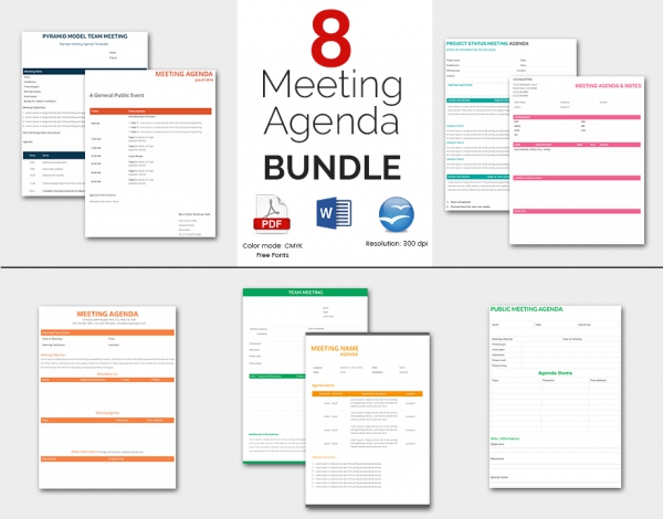 Fun Meeting Agenda Template