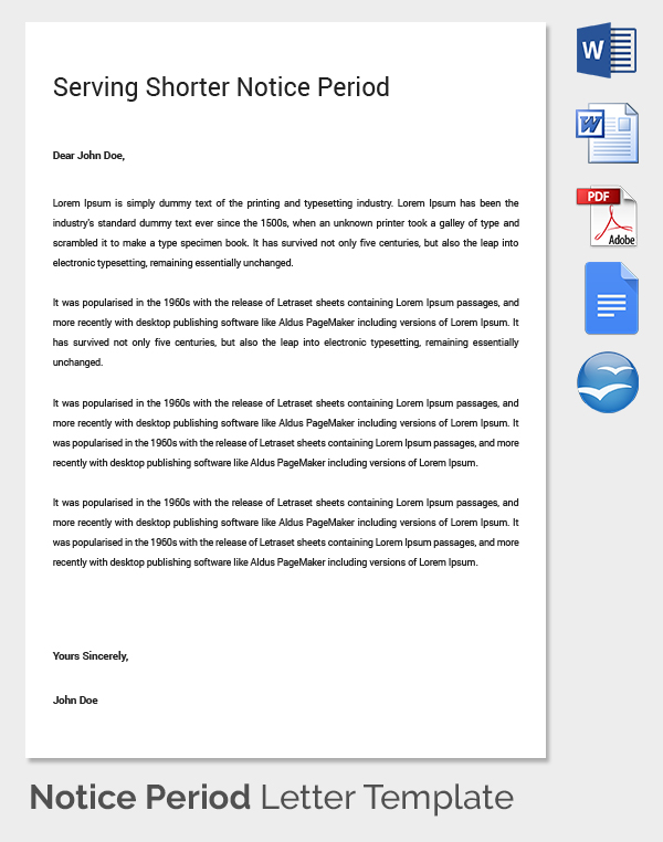 26-notice-period-letter-templates-free-sample-example-format-free