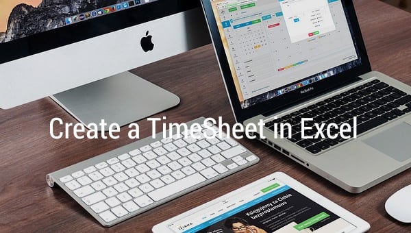 create a timesheet in excel