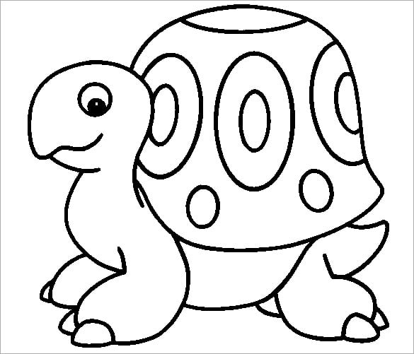 21+ Turtle Templates, Crafts & Colouring Pages