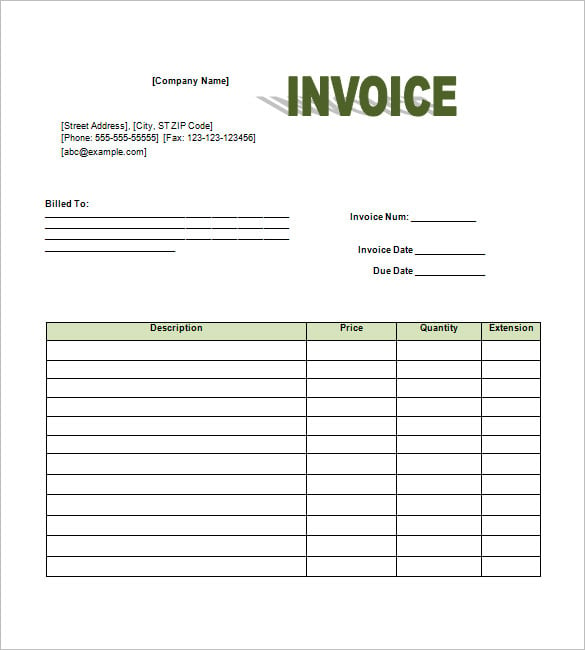 8+ Retail Invoice Templates Docs, PDF Free & Premium Templates