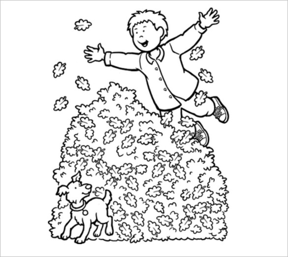 20+ Fall Coloring pages - Free Word, PDF, JPEG, PNG Format Download ...