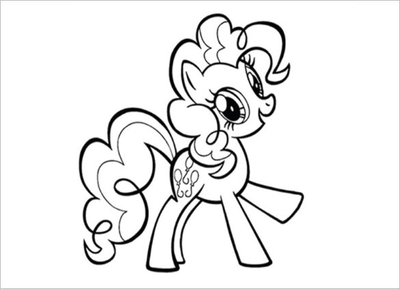 My Little Pony Coloring Pages-20 Page Coloring Book (Instant Download) 