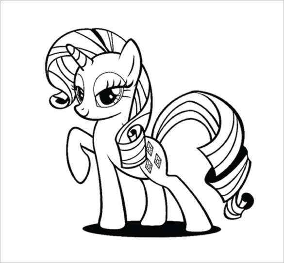 950 Coloring Pages My Little Pony  Free