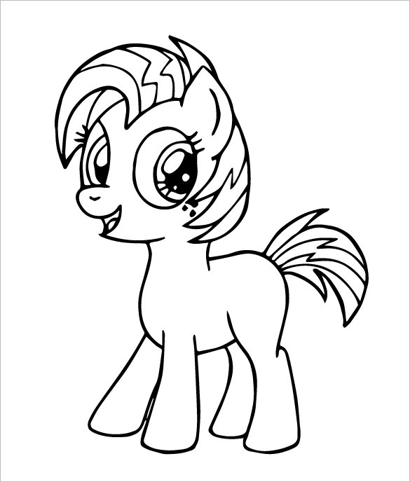 My Little Pony Coloring Pages free For Kids