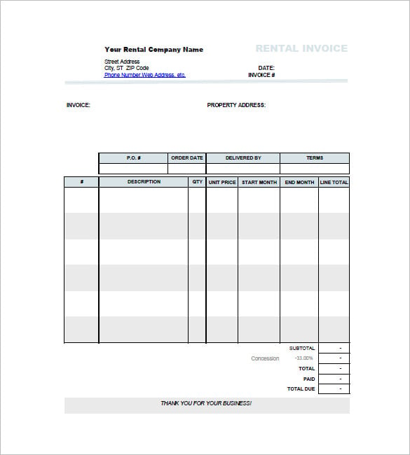 18+ Car Invoice Templates Free Sample, Example, Format Download!