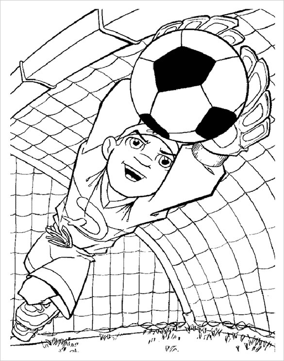 16 Football Coloring Pages Free Word PDF JPEG PNG Format Download