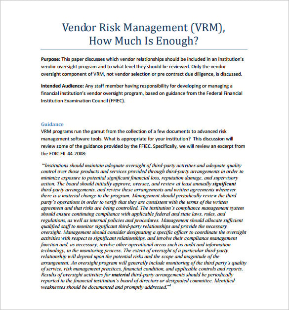 vendor-risk-analysis-free-pdf-download