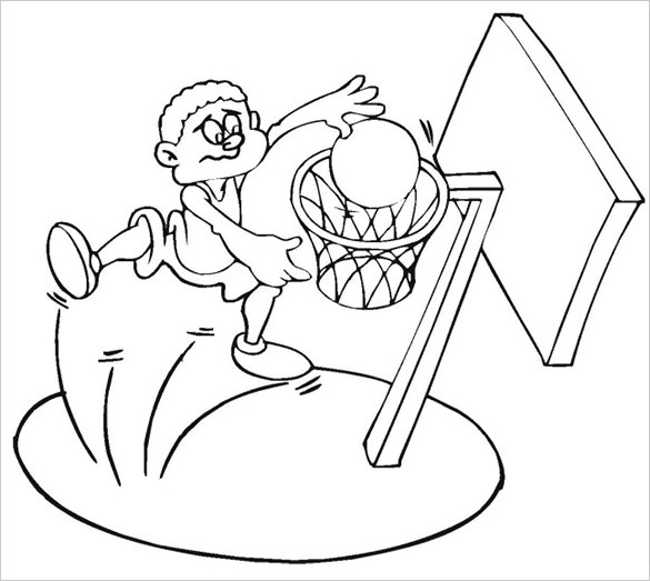 19 basketball coloring pages  pdf jpeg png  free