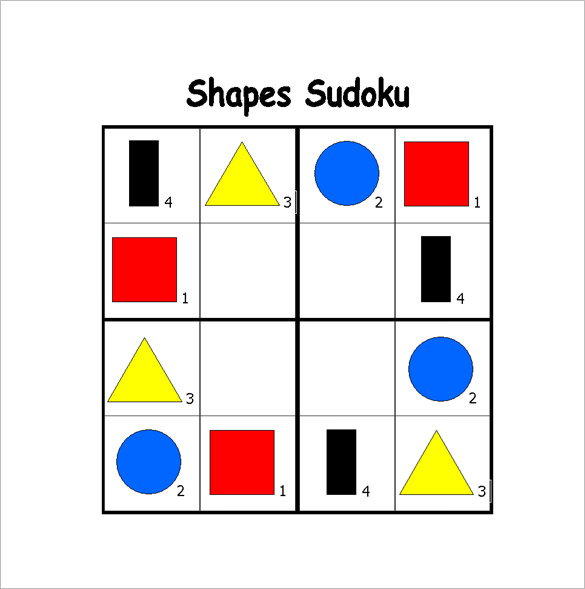 kindergarten shapes lesson plan free word download