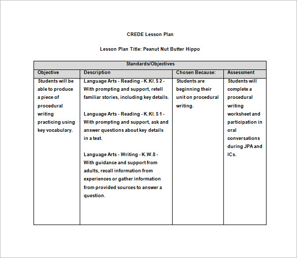 Lesson Plan Templates Kindergarten All You Need To Know AH STUDIO Blog