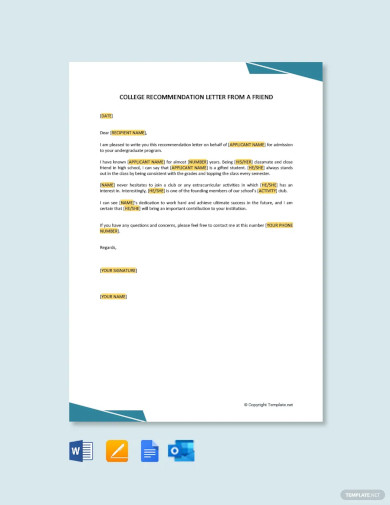 Recommendation Letter - 30+ Free Word, PDF Documents Download