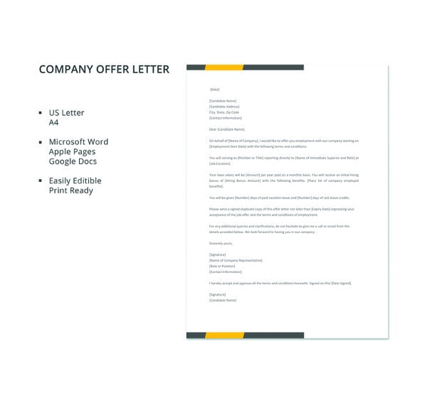company-offer-letter