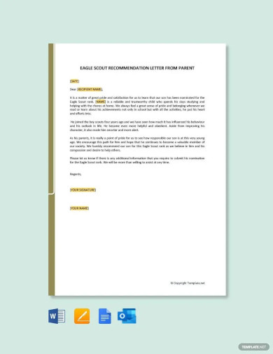 14+ Parent Letter Template in Word | Google Docs | PDF