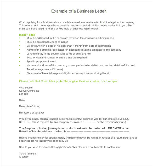 50 Business Letter Templates PDF DOC Free Premium Templates