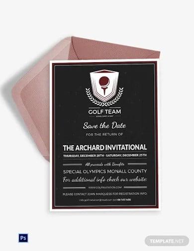 golf-invitation-card-template