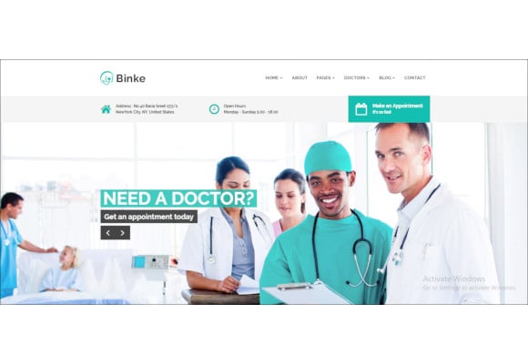 health-medical-bootstrap-template