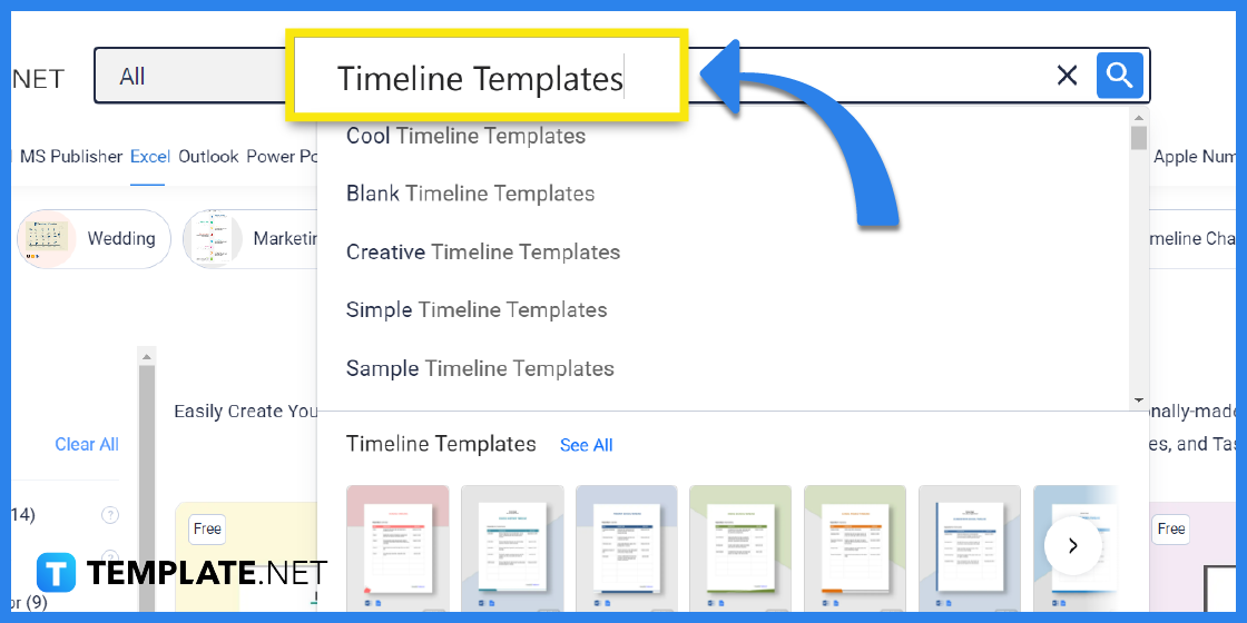 how to build a timeline in microsoft word step